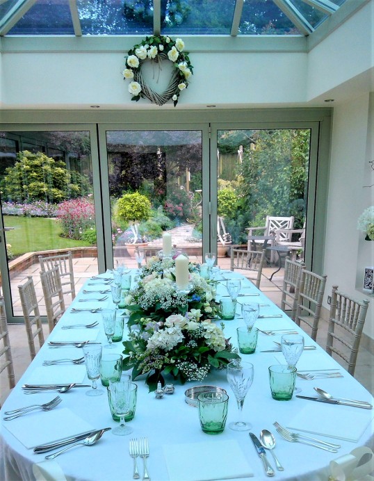 Orangery finished in Farrow & Ball French Grey Basfords