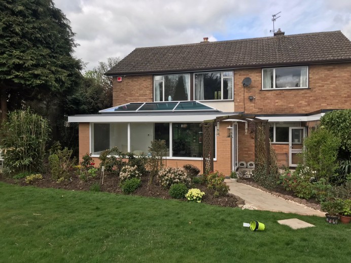 Seven Metre Orangery Installation