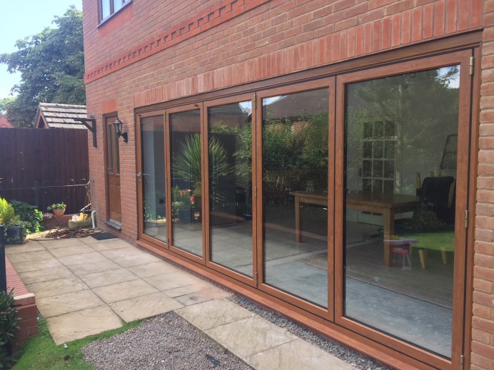 Dual Colour Bi Fold Door Fitting