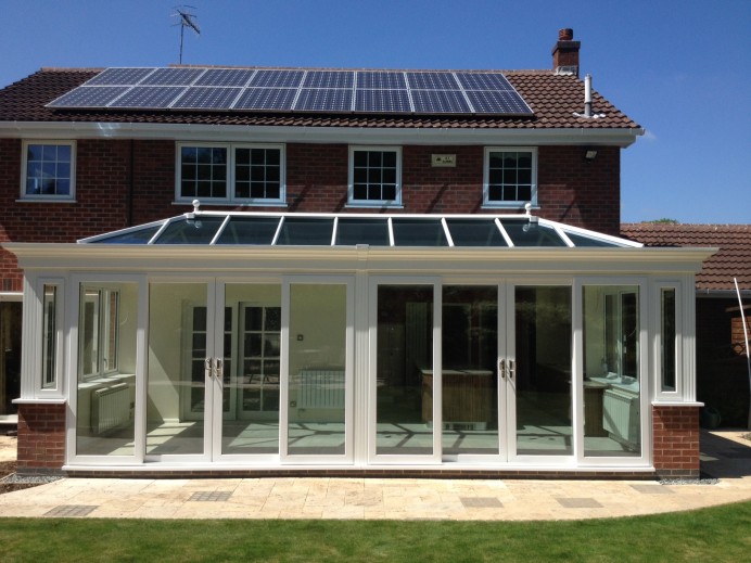 Orangery Built With Open Plan Kitchen