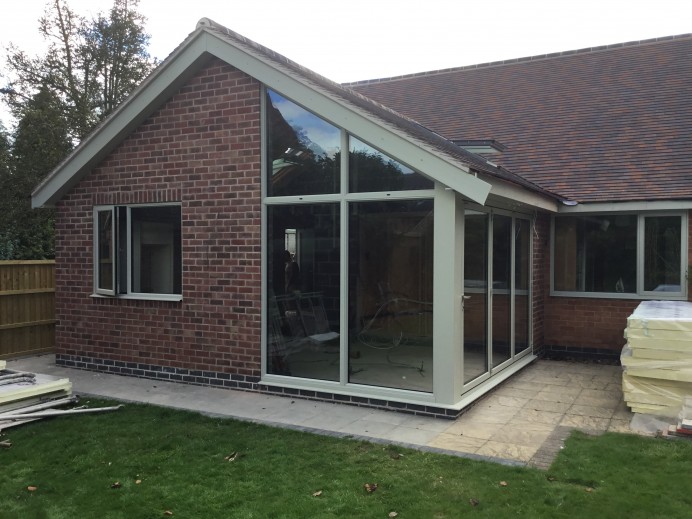 French Grey Origin Windows and Origin Bi Fold Doors Installed