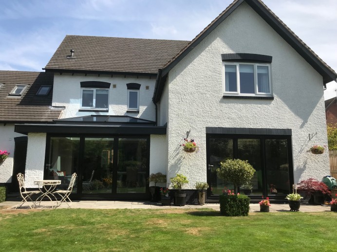 An Orangery, a Bi Fold and a new Front Door