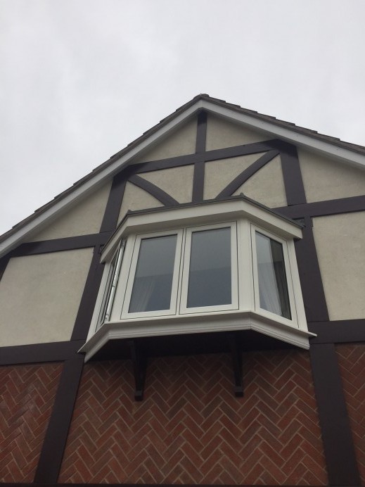 Contrasting Window Colours in One House