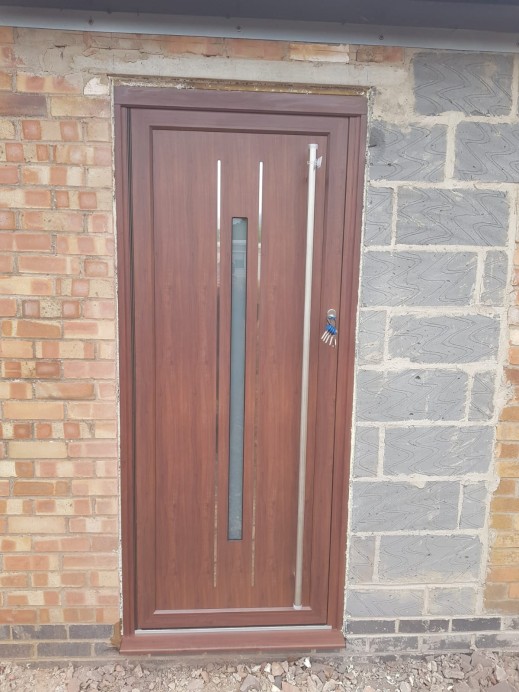 Two Origin Residential Doors At One Property