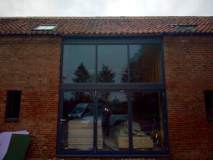 Barn Conversion Installed with Origin Windows and Bi Fold Doors