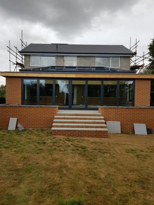 Huge Orangery Installed at the Rear of a Property