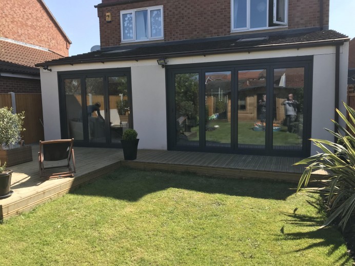 Two Origin Bi Fold Doors Installed in One Property