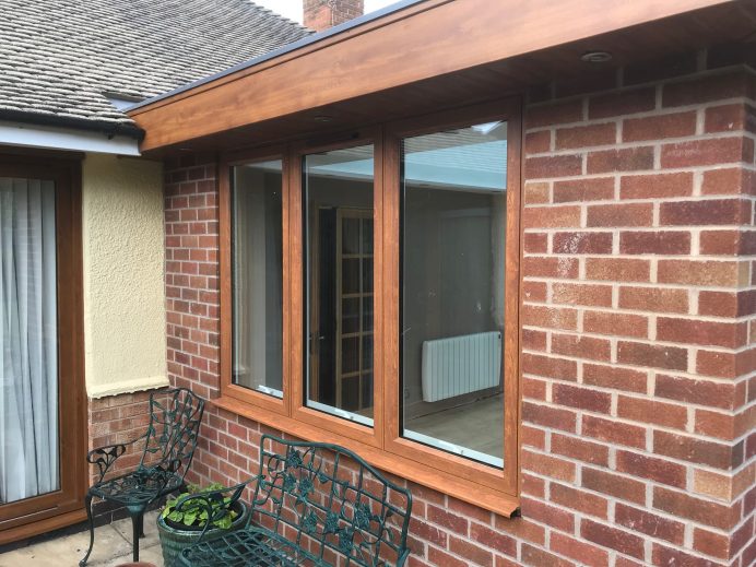 A Different Kind of Finish For an Orangery