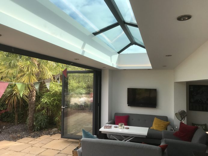 A New Orangery Built to Allow More Light Into Home