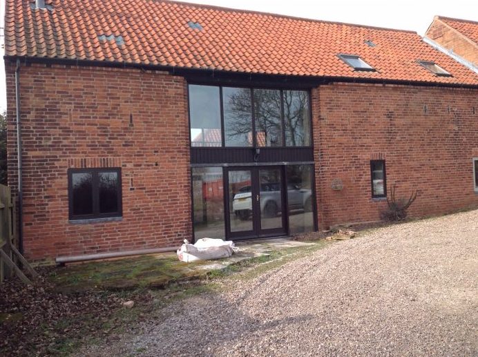 Barn conversion completed with Stunning Origin Windows