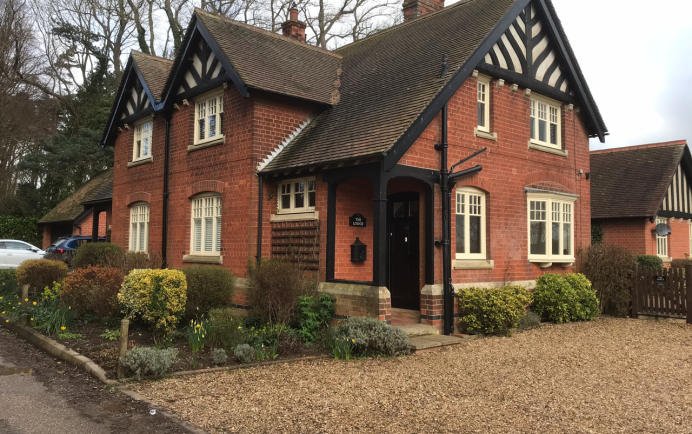 Conservation Area Approved Windows Fitted in Hunting Lodge