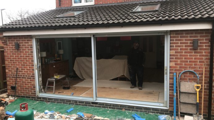 Removing French Doors for a Dutemann Glide-S Sliding Door