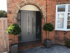 Origin aluminium entrance doors Nottingham
