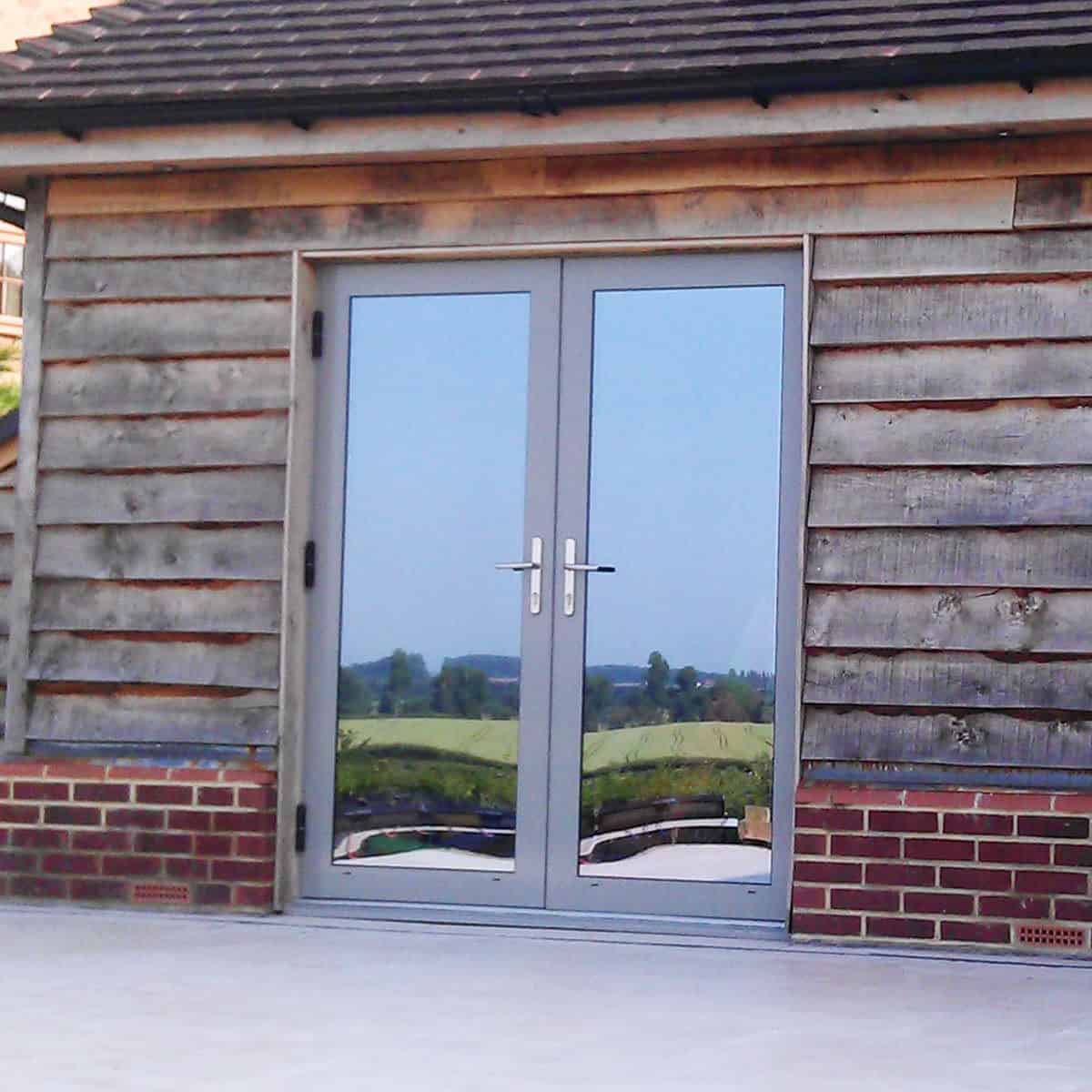 aluminium french doors leicester